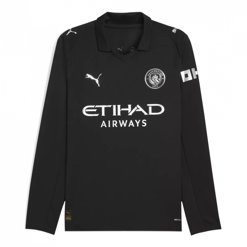 Manchester City Away Long Sleeve Jersey 2025/26