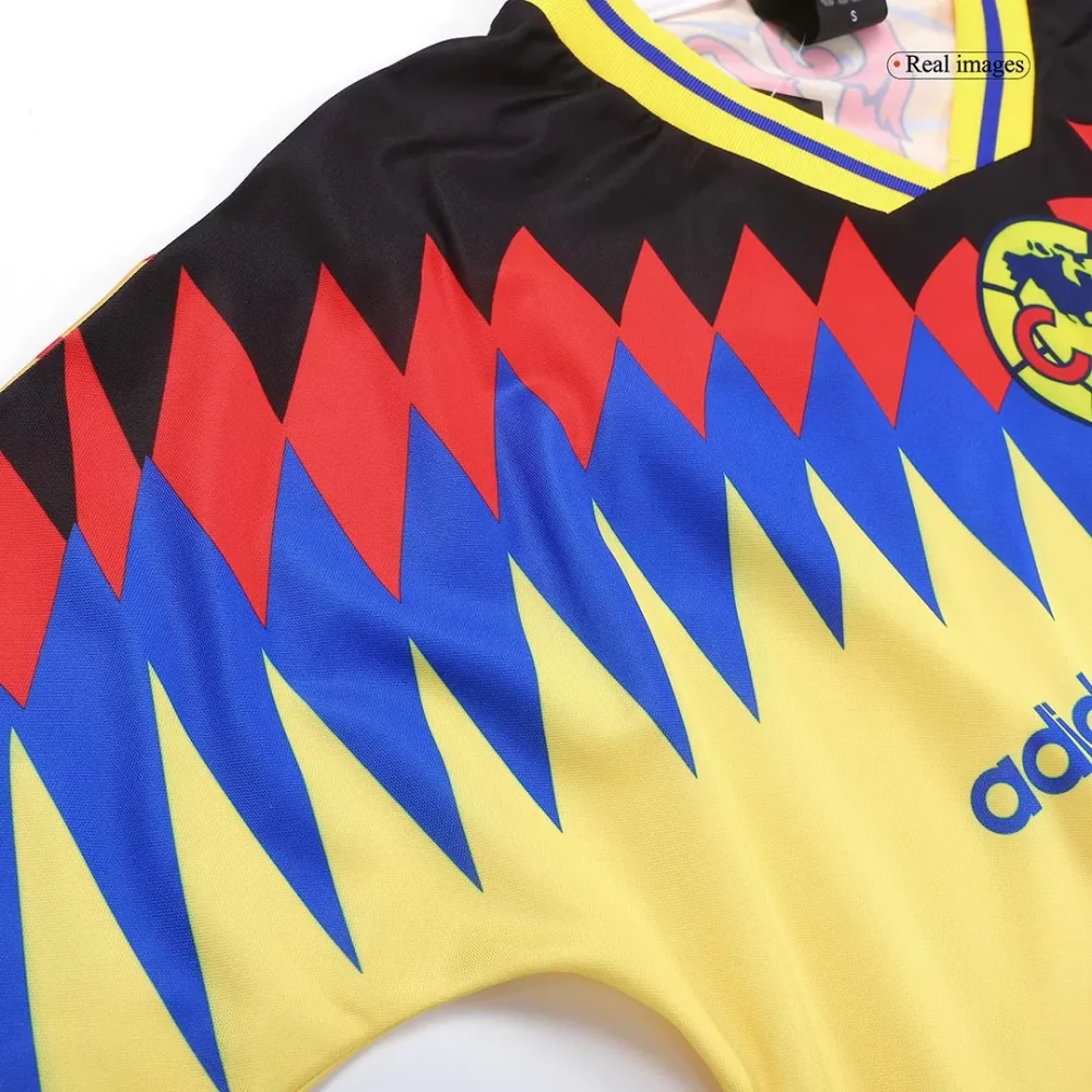 Vintage Soccer Jerseys Club America Home Jersey Shirts 1995 - Image 8