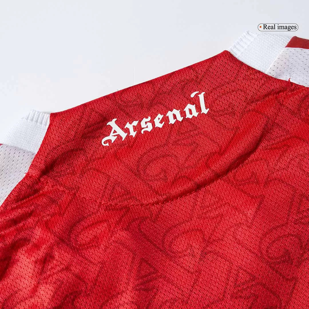 SAKA #7 Arsenal Home Authentic Soccer Jersey 2025/26 - Image 14