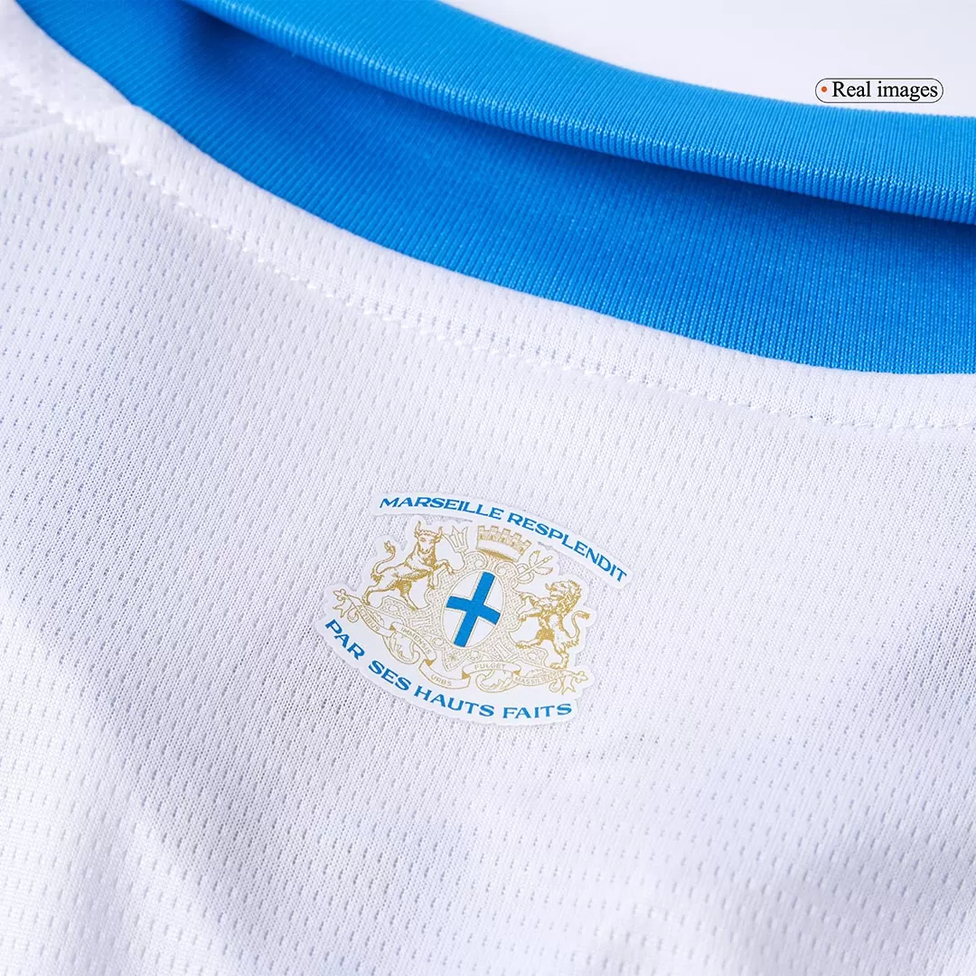 Marseille Home Kids Soccer Jerseys Kit 2025/26 - Image 14