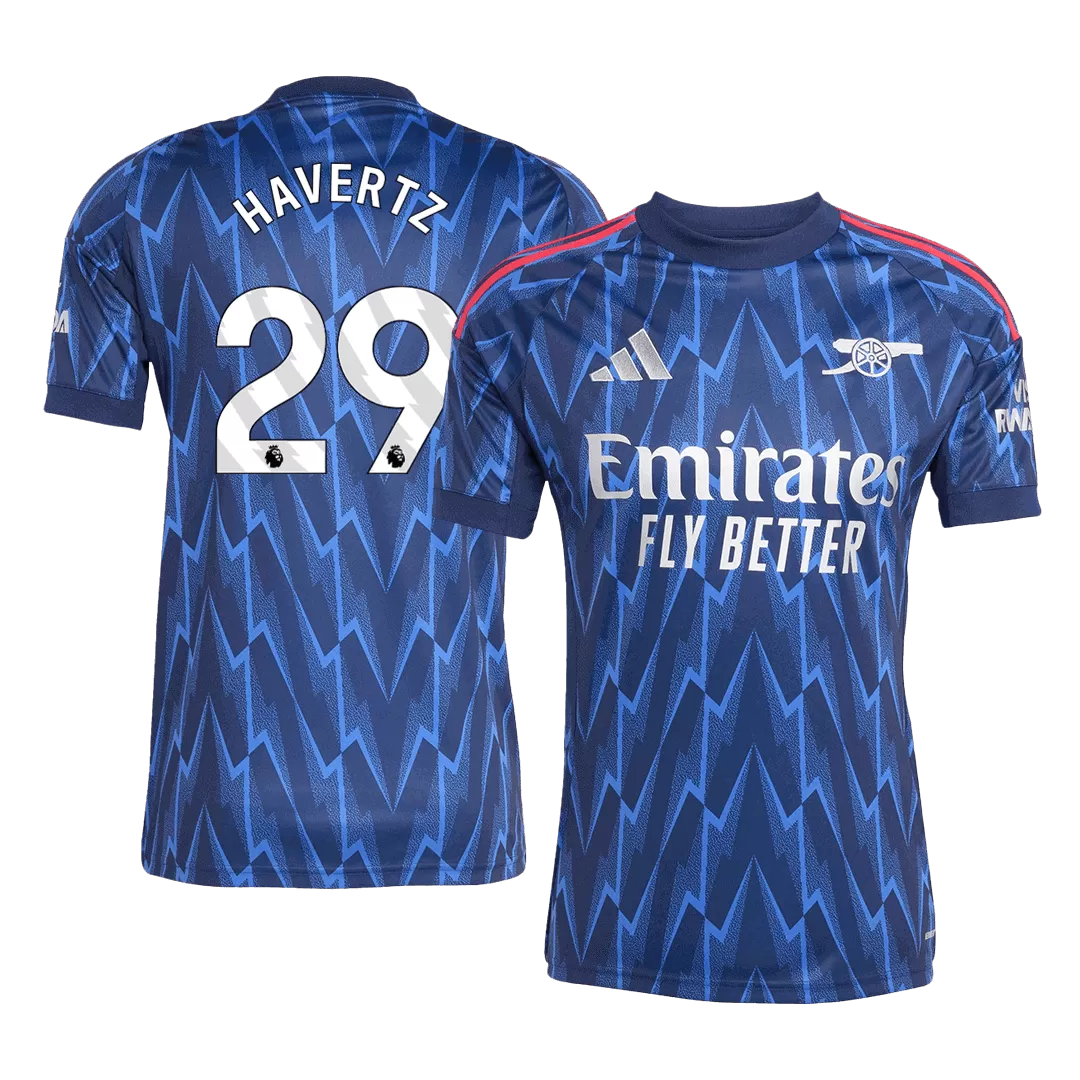 HAVERTZ #29 Arsenal Away Soccer Jersey 2025/26