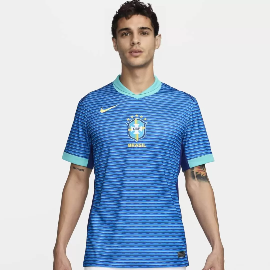 Brazil Away Soccer Jersey Copa America - Image 3
