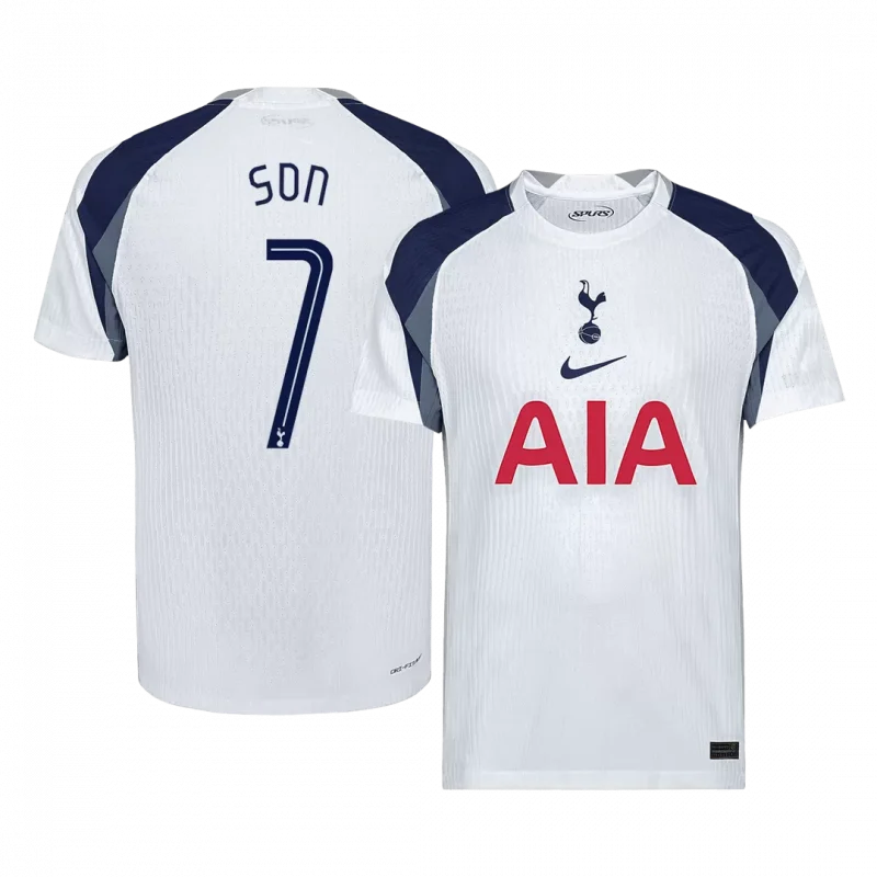 SON #7 Tottenham Hotspur Home Player Version Jersey 2025/26 - UCL
