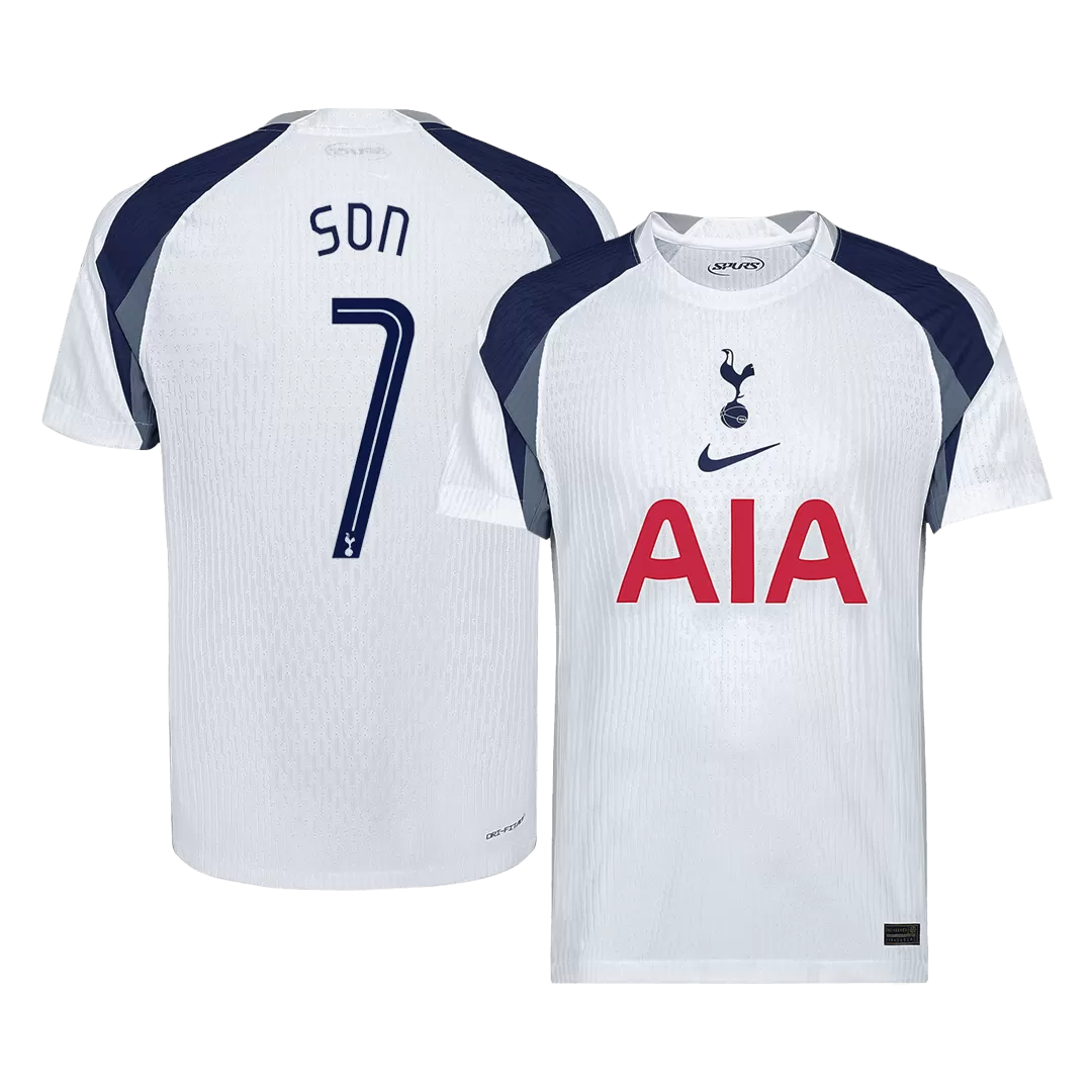 SON #7 Tottenham Hotspur Home Player Version Jersey 2025/26 - UCL