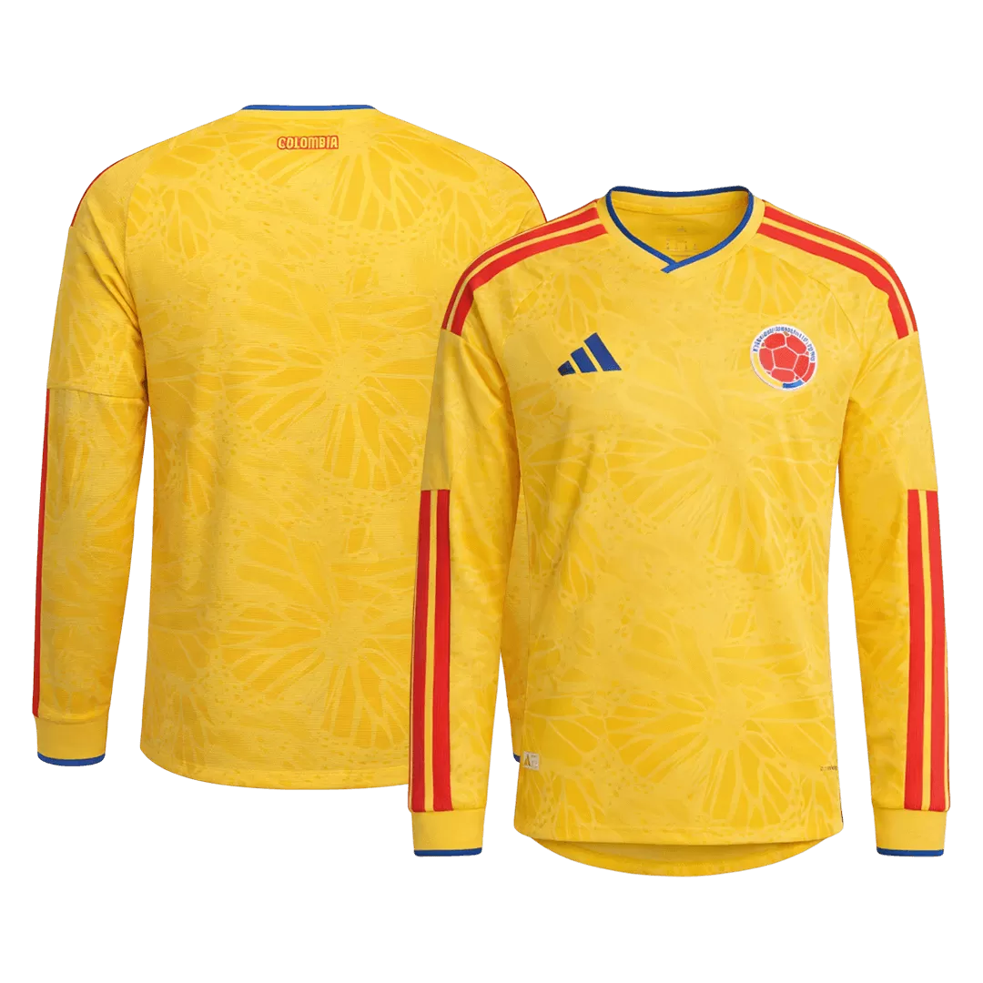 Colombia Home Long Sleeve Jersey World Cup 2026 - Image 3