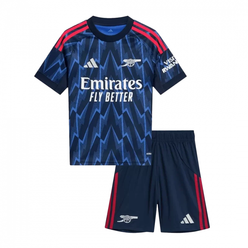 Arsenal Away Kids Soccer Jerseys Kit 2025/26
