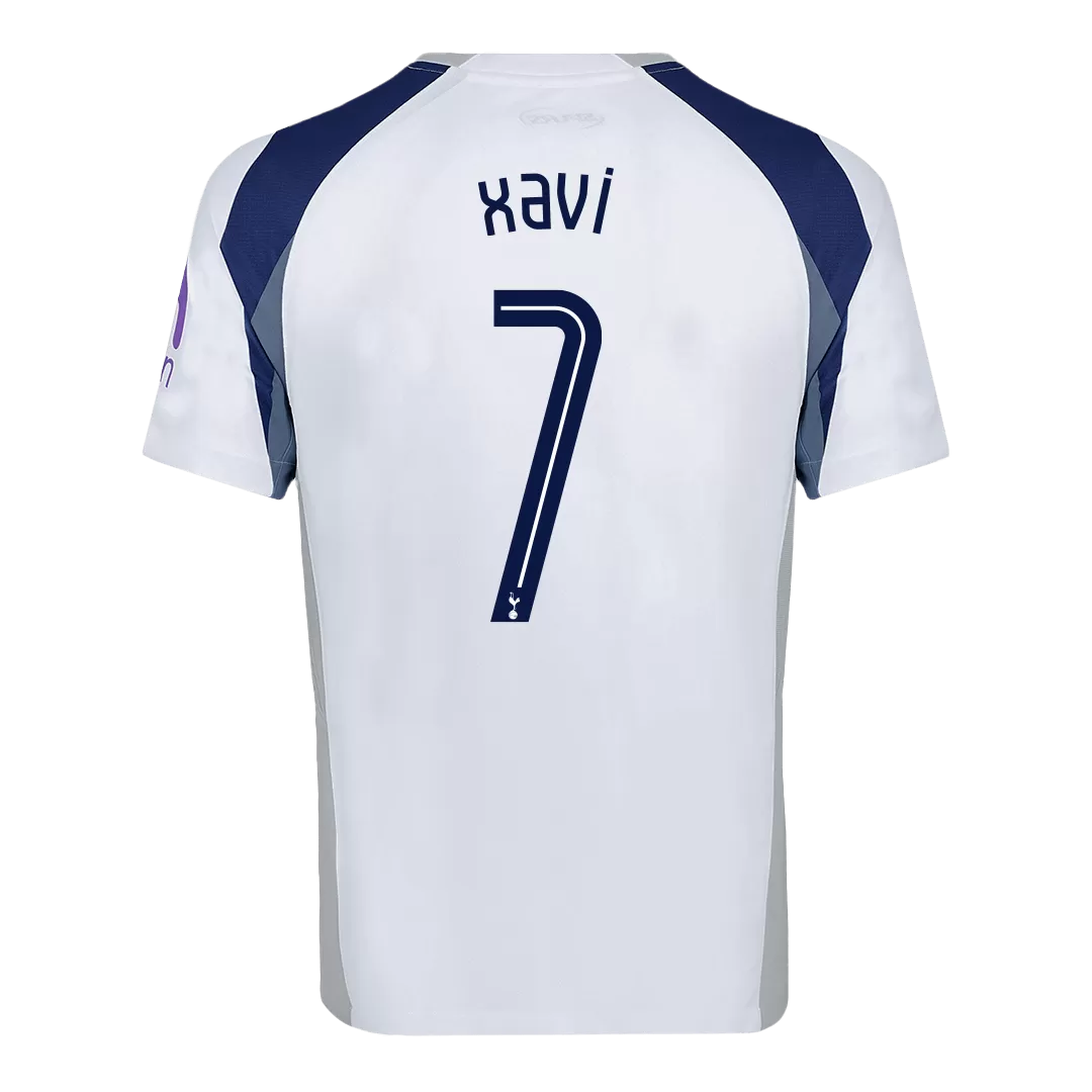 XAVI #7 Tottenham Hotspur Home Soccer Jersey 2025/26 -UCL - Image 3