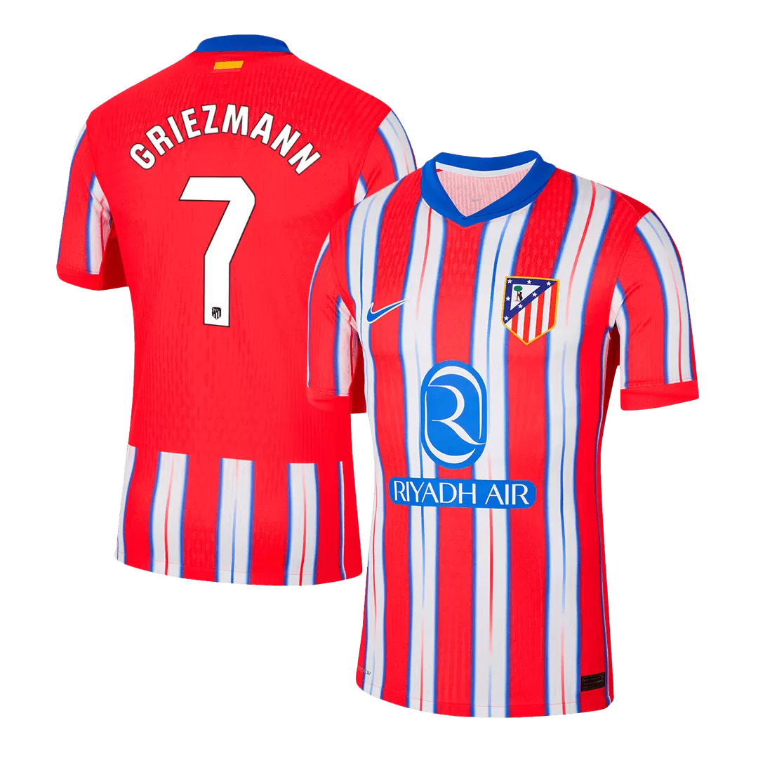 GRIEZMANN #7 Atletico Madrid Home Player Version Jersey