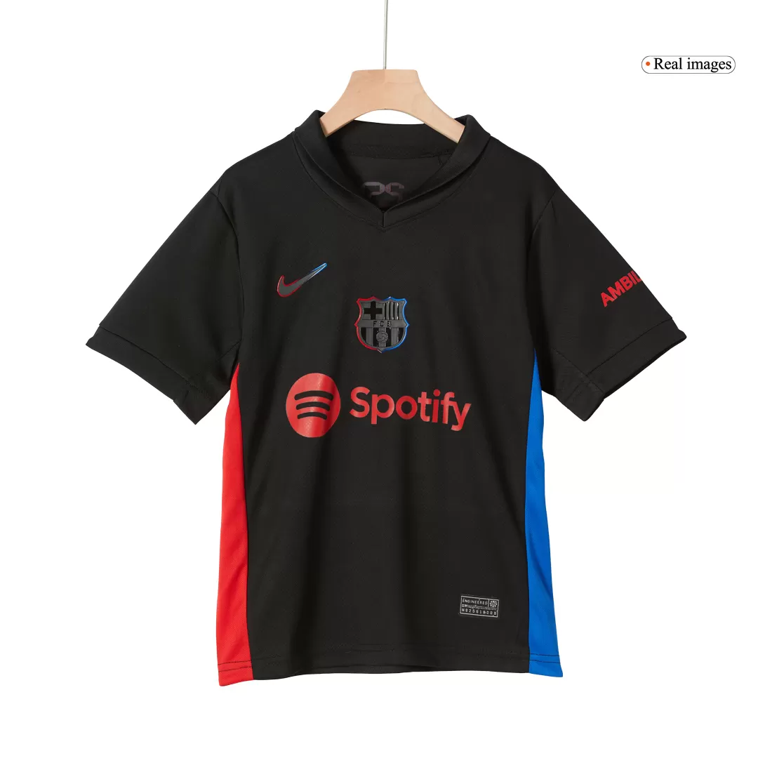 Barcelona Away Kids Soccer Jerseys Kit - Image 5