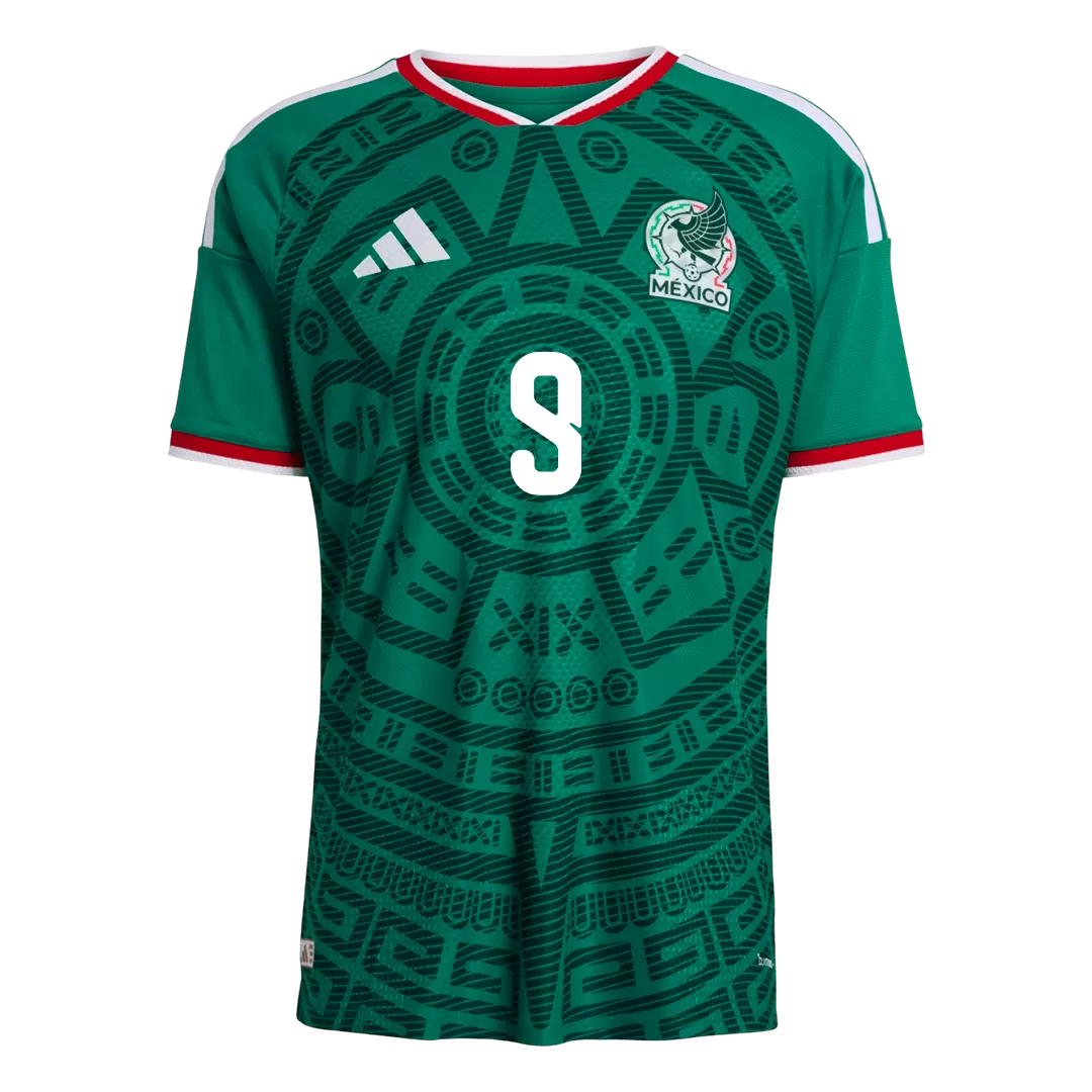 Raúl #9 Mexico Home Player Version Jersey World Cup 2026 - Image 2