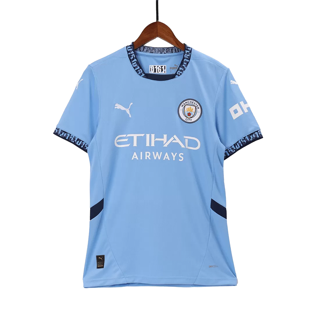 Manchester City Home Soccer Jersey - Image 4
