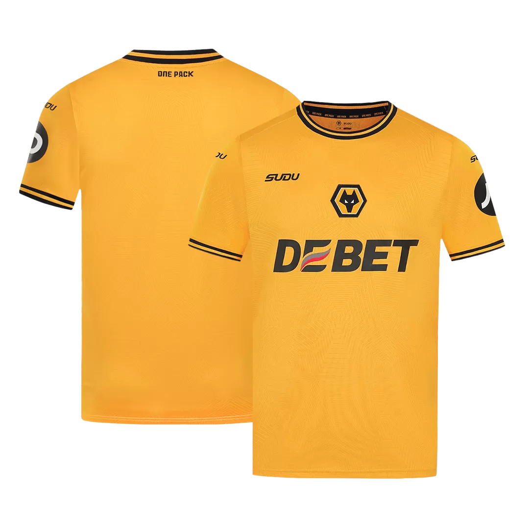 Wolverhampton Wanderers Home Soccer Jersey - Image 3