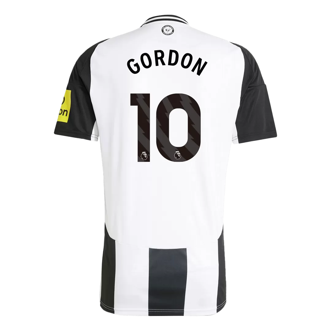 GORDON #10 Newcastle United Home Soccer Jersey - Image 3