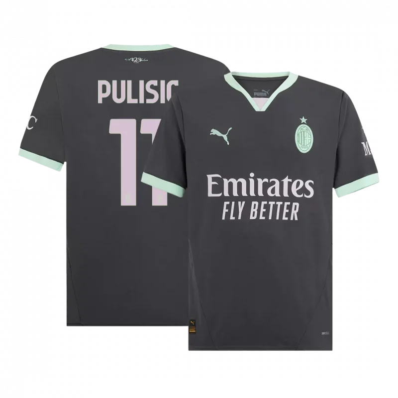PULISIC #11 AC Milan Third Away Soccer Jersey