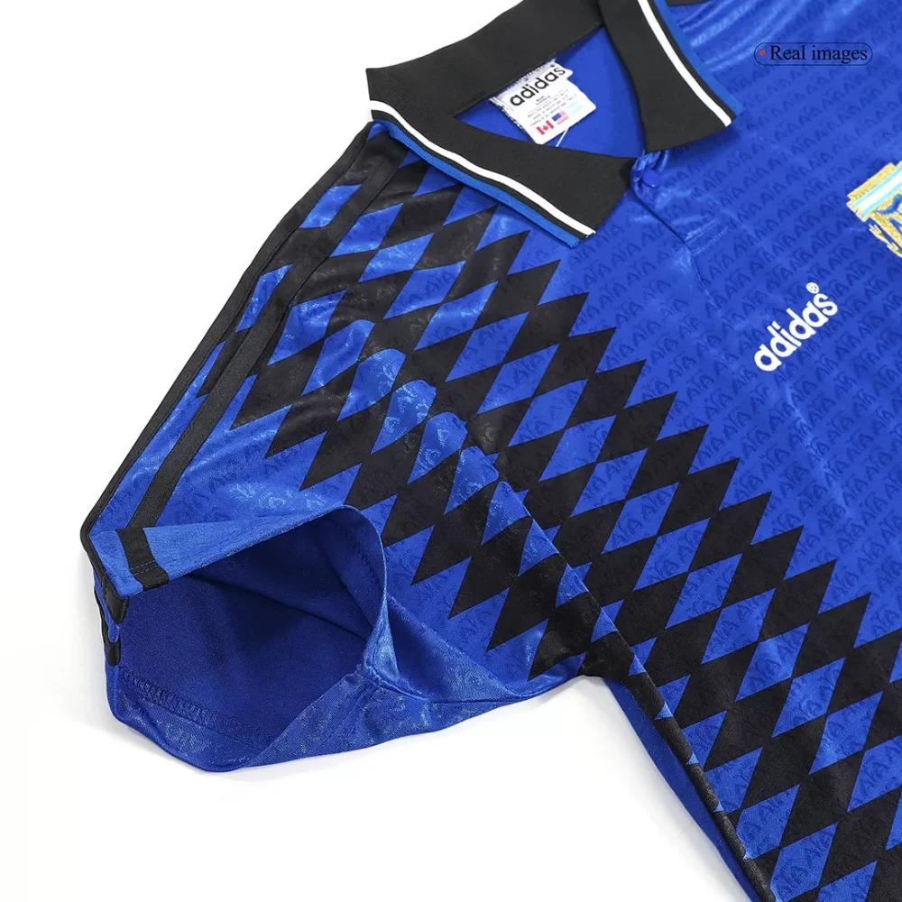 Vintage Soccer Jersey #10 Argentina Away 1994 - Image 5