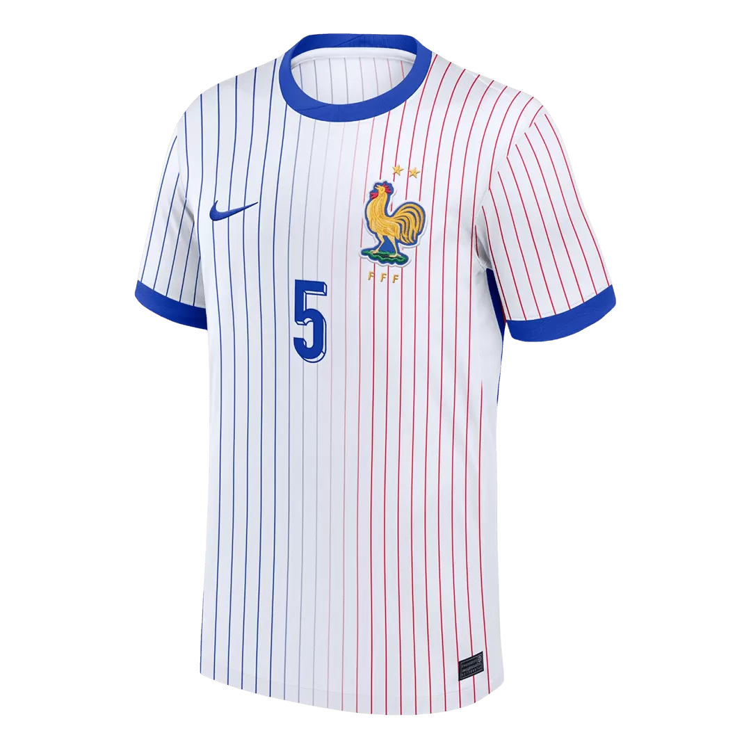 KOUNDE #5 France Away Soccer Jersey - Image 2