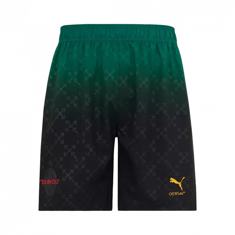 AC Milan Fourth Away Soccer Shorts
