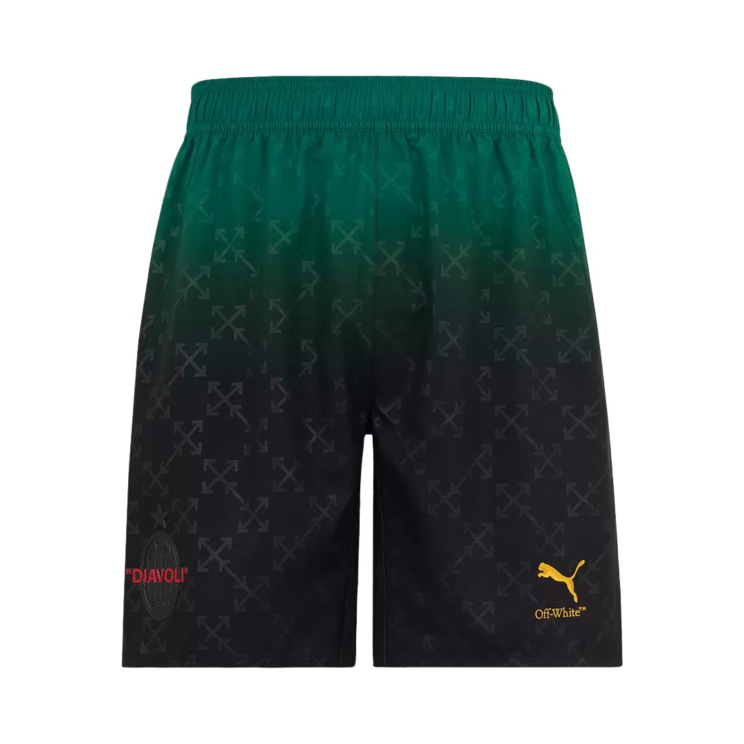 AC Milan Fourth Away Soccer Shorts
