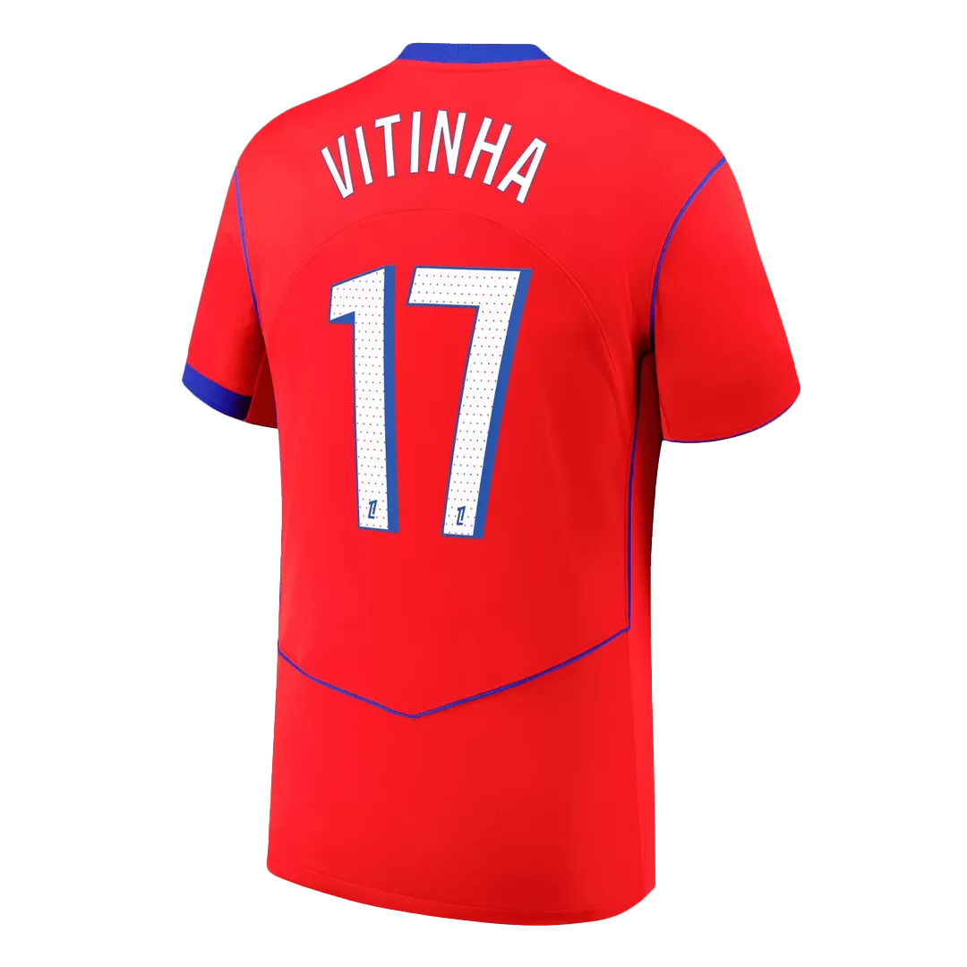 VITINHA #17 PSG Third Away Soccer Jersey 2025/26 - Image 3