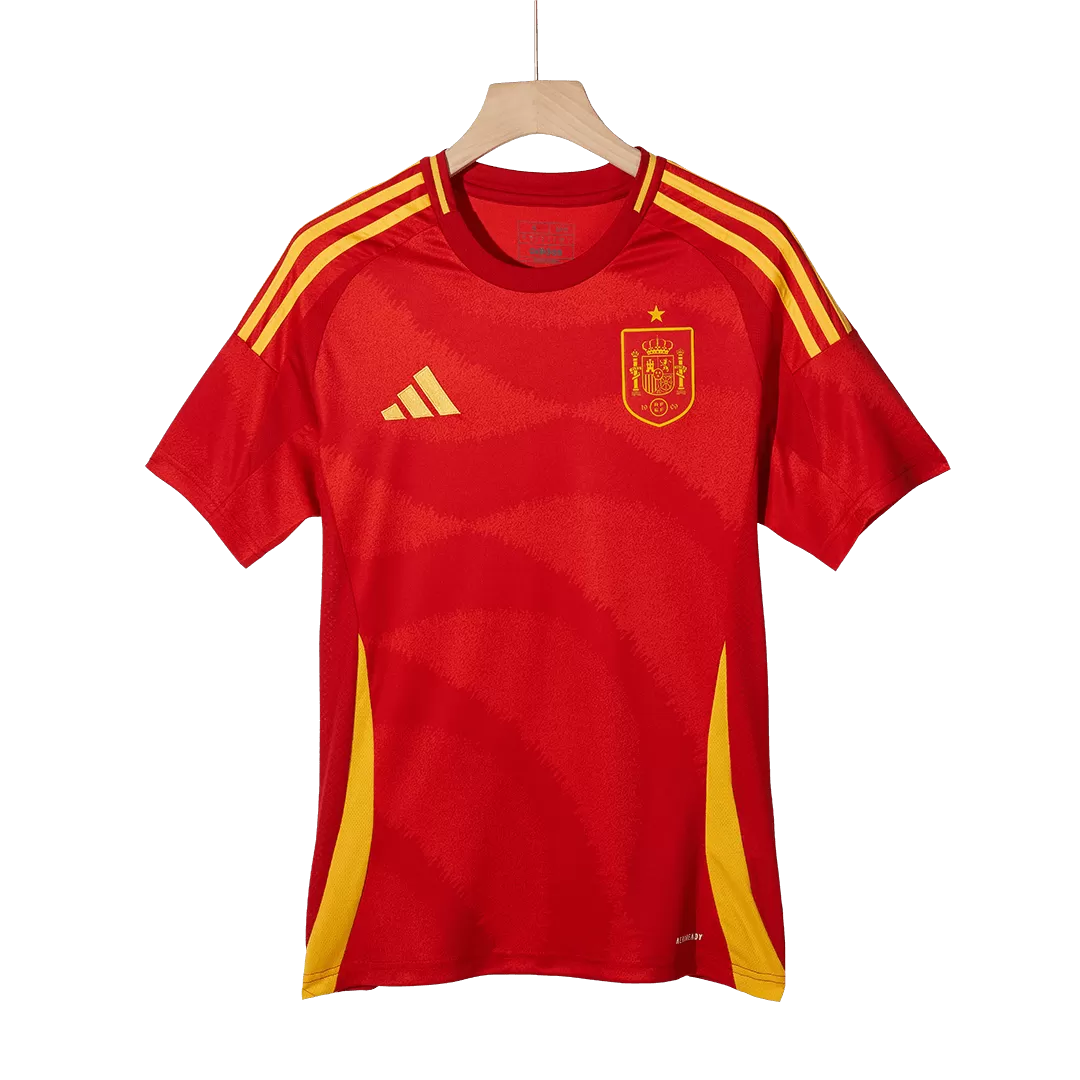 Spain Home Soccer Jersey EURO - Image 5