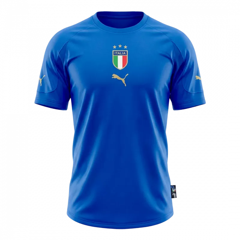 Retro Soccer Jersey Italy Home 2004