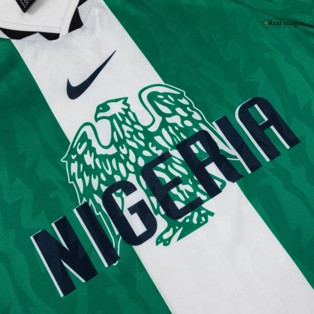 Retro Soccer Jersey Nigeria Home 1996 - Image 6