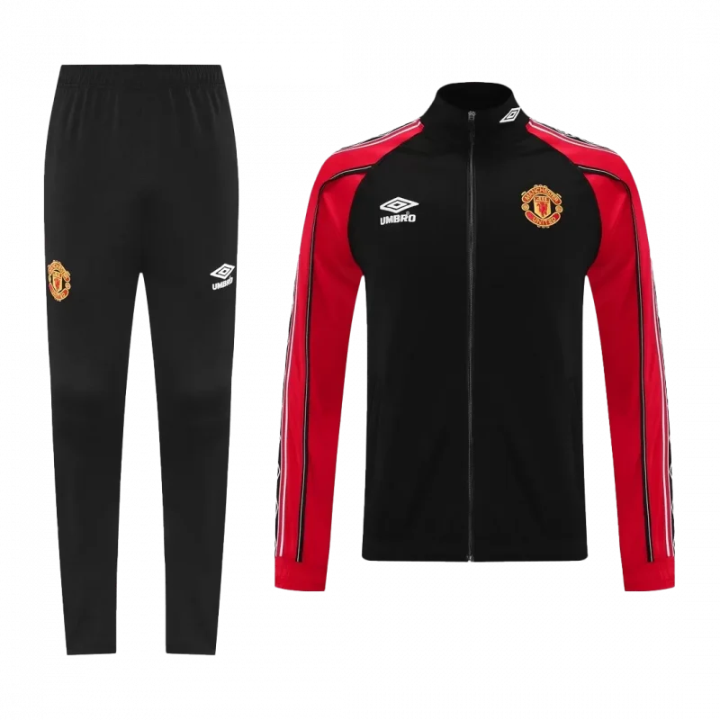 Manchester United Jacket Tracksuit 2025/26 Red&Black