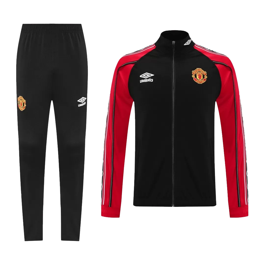 Manchester United Jacket Tracksuit 2025/26 Red&Black