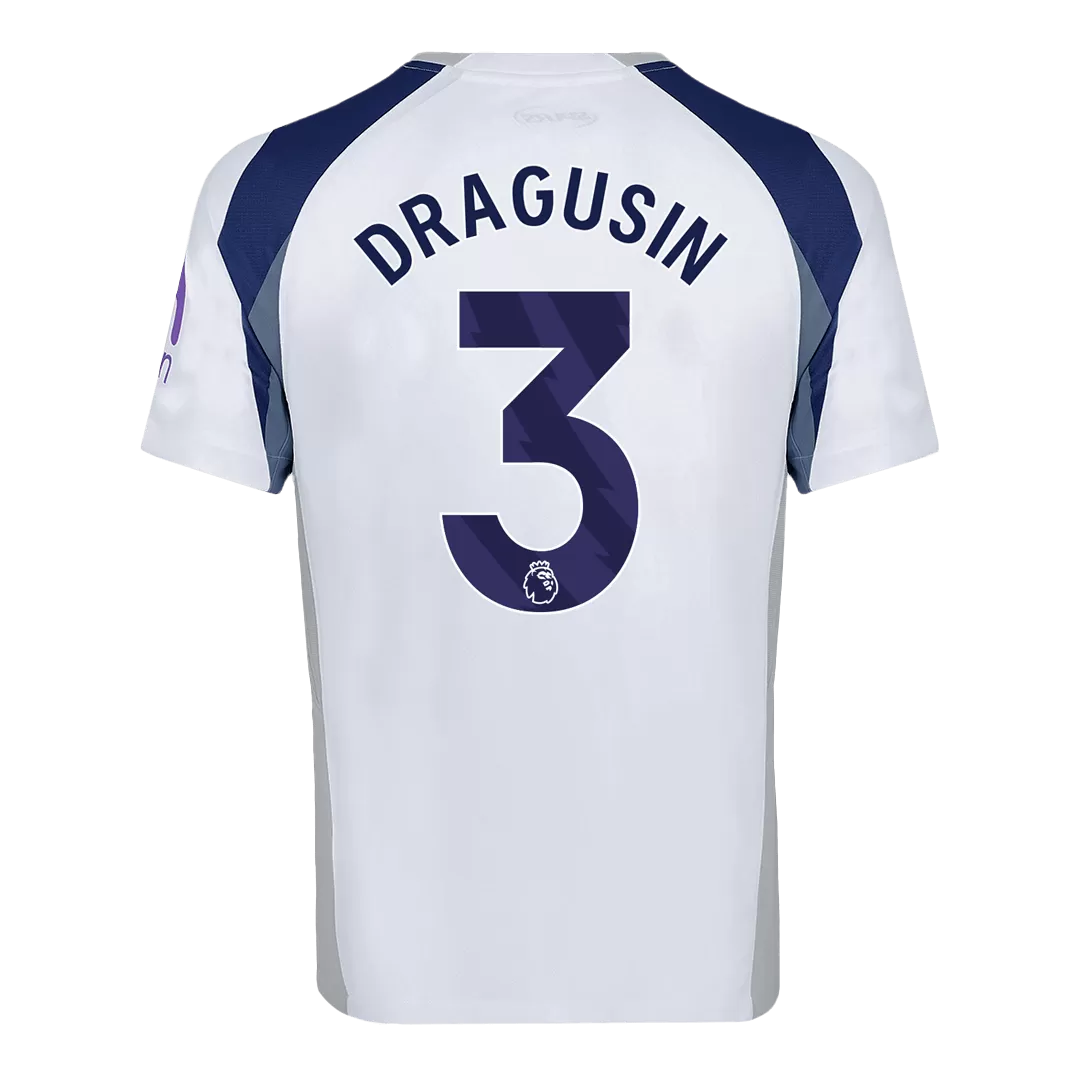 DRAGUSIN #3 Tottenham Hotspur Home Soccer Jersey 2025/26 - Image 3