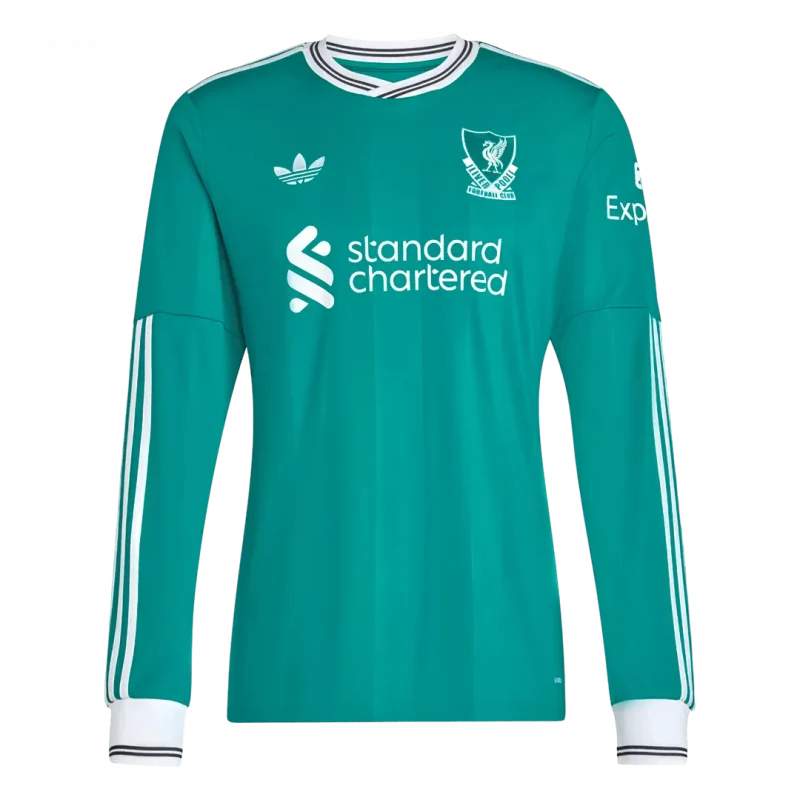 Liverpool Third Away Long Sleeve Jersey 2025/26