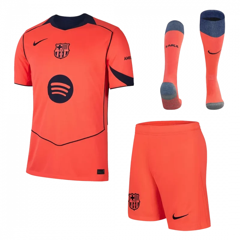 Barcelona Third Away Jerseys Full Kit 2025/26