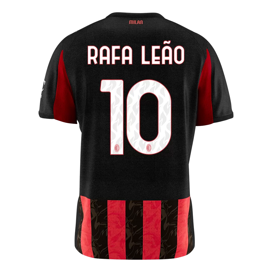 RAFA LEÃO #10 AC Milan Home Soccer Jersey 2025/26 - Image 2
