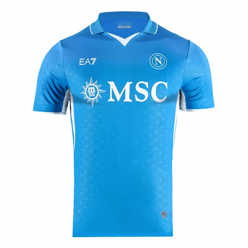 Napoli Home Authentic Soccer Jersey