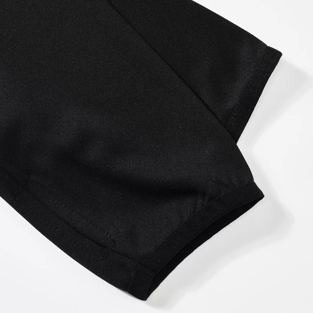 Real Madrid 1/4 Zip Tracksuit 2025/26 Kids Black - Image 12