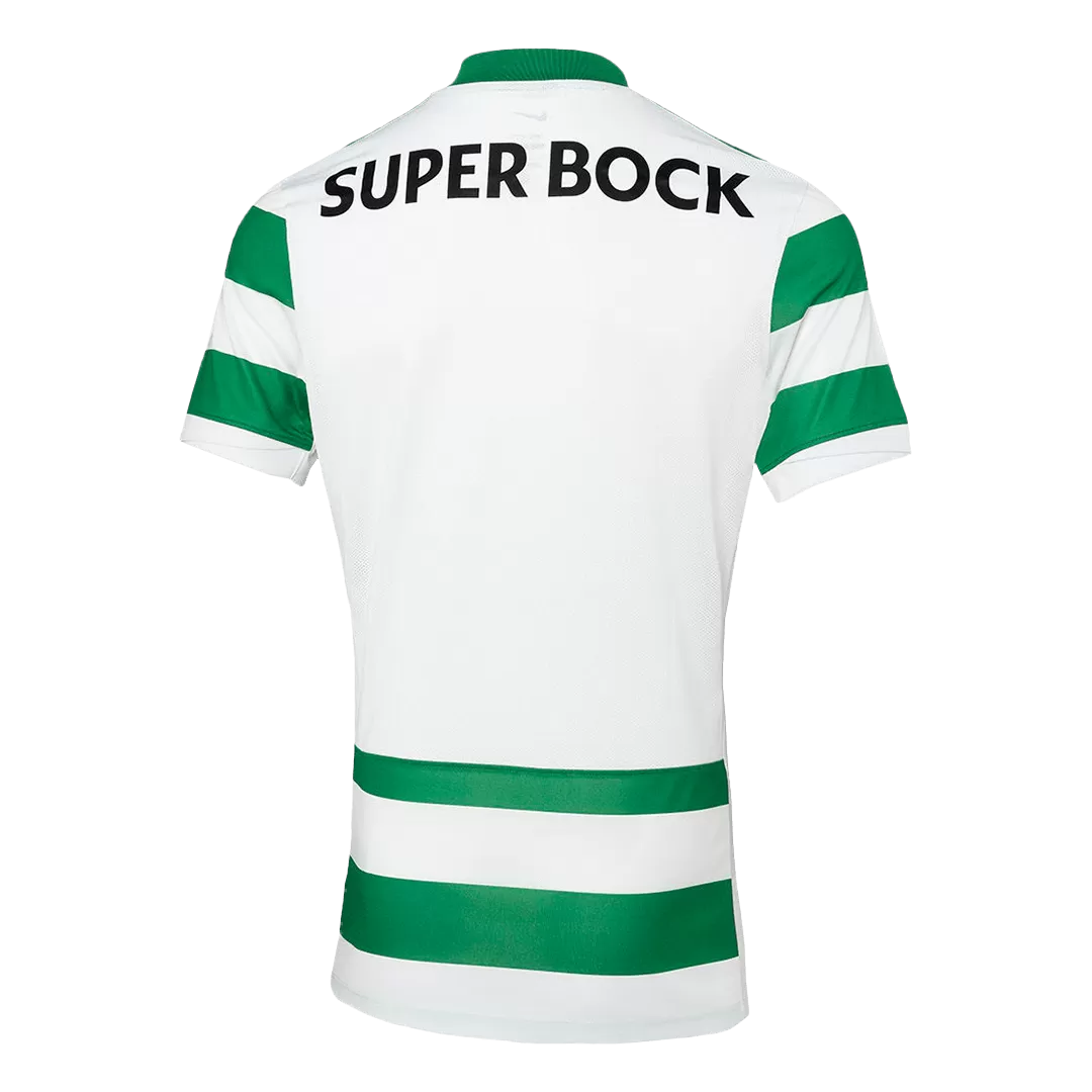 Sporting CP 2025/26 Home Soccer Jersey – Fans Version (Green & White) - Image 2