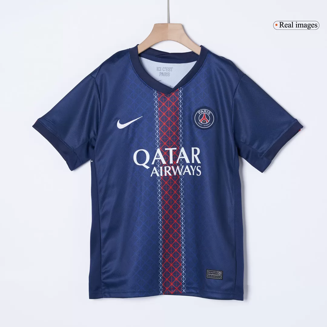PSG Home Kids Soccer Jerseys Full Kit 2025/26 - Image 3