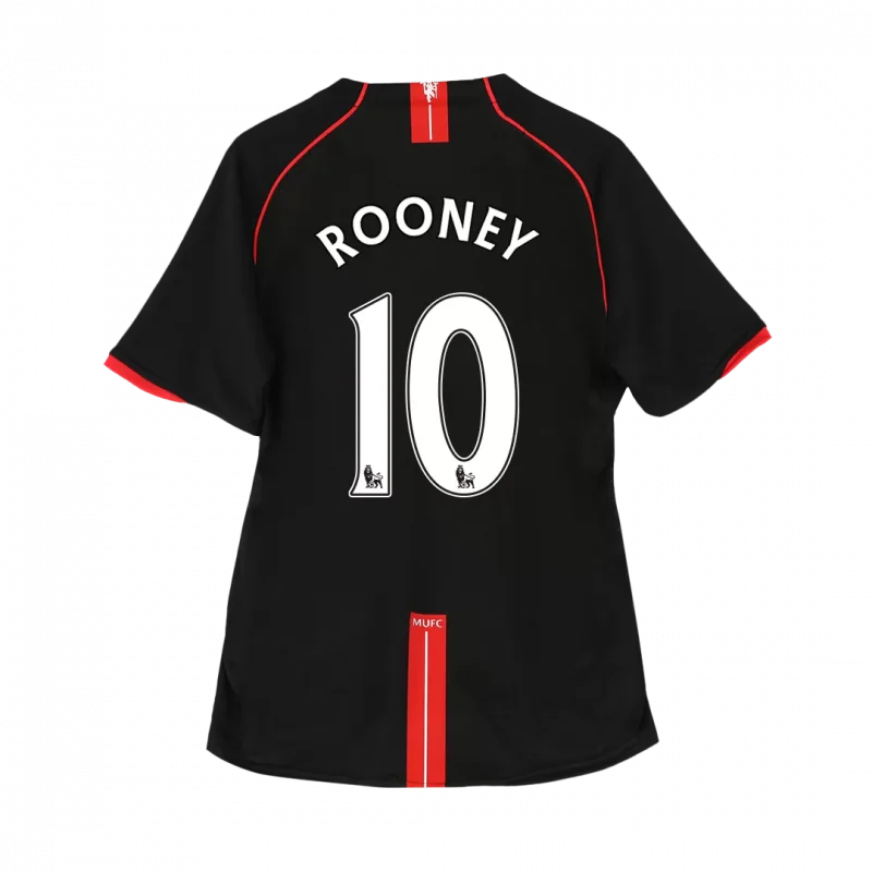 Vintage Soccer Jersey ROONEY #10 Manchester United Away 2007/08