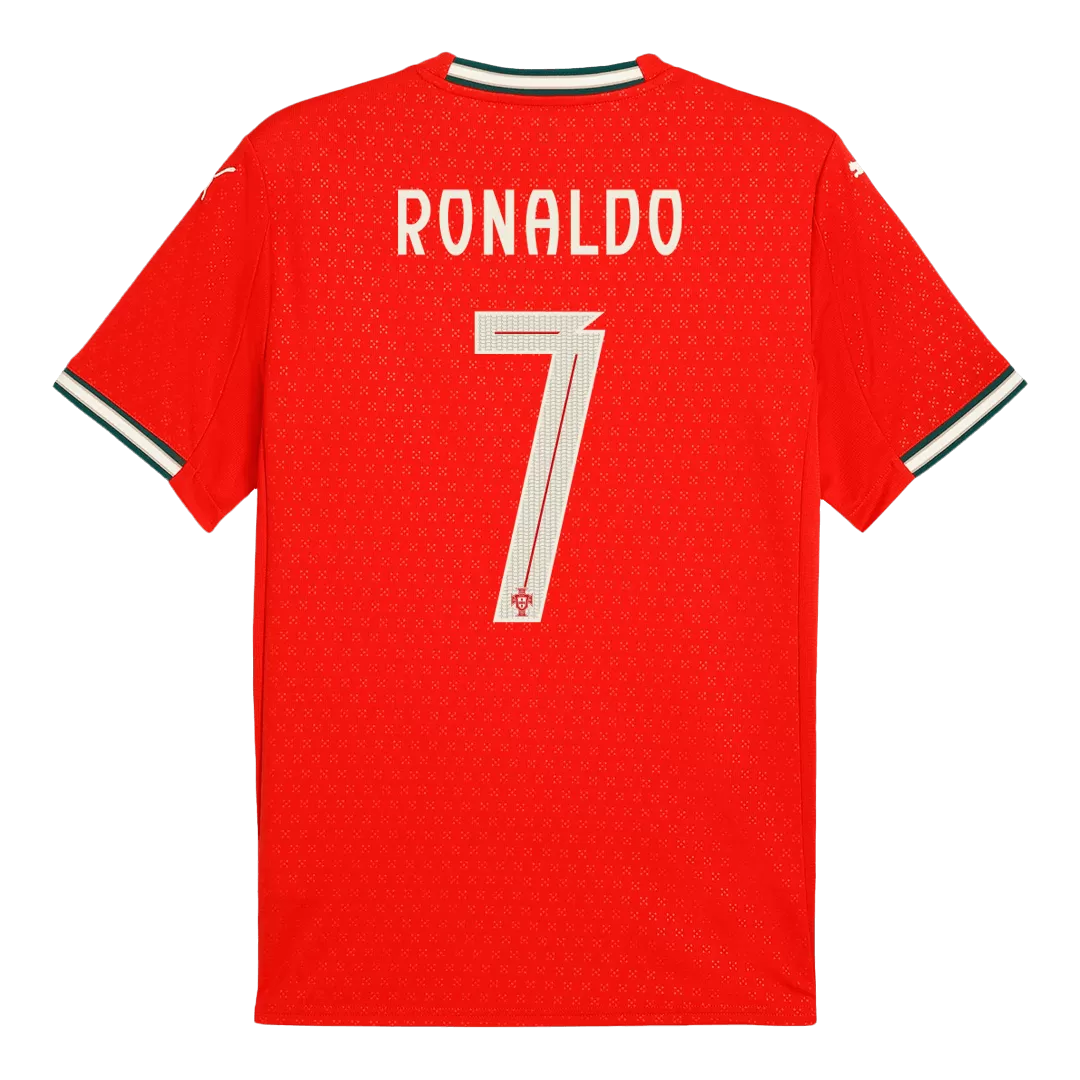 RONALDO #7 Portugal Home Soccer Jersey 2025 - Image 3
