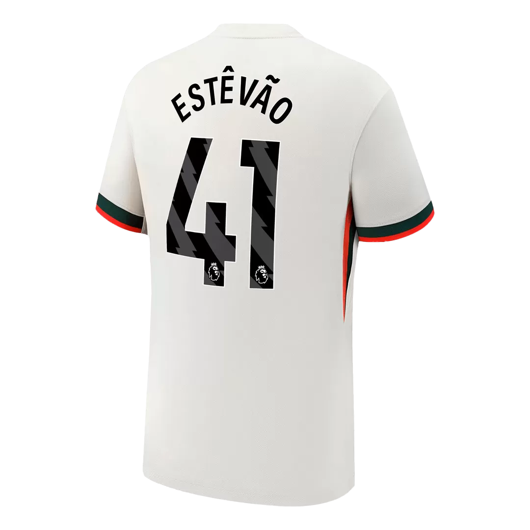 ESTÊVÃO #41 Chelsea Away Soccer Jersey 2025/26 - Image 3