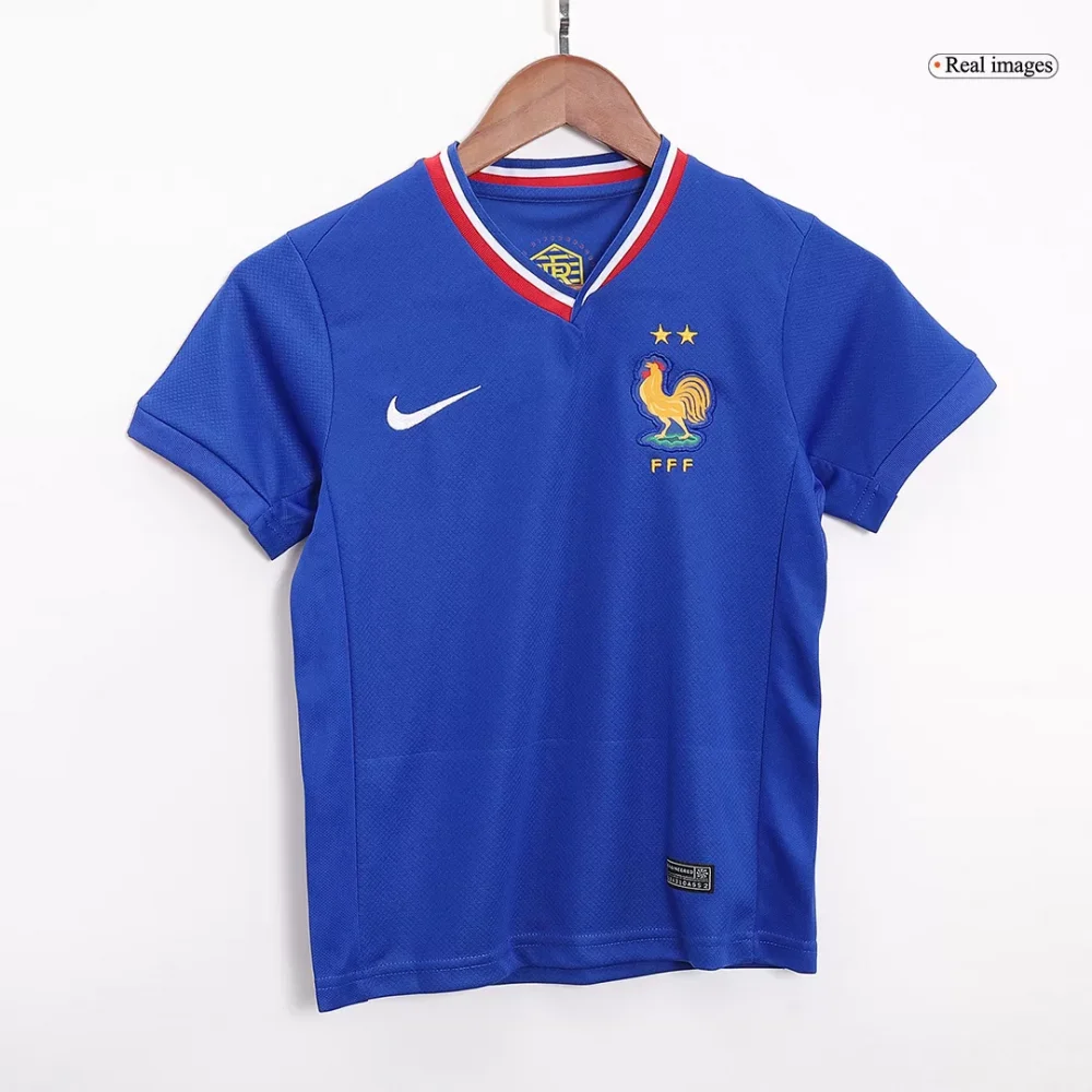 France Home Kids Soccer Jerseys Kit EURO - Image 4