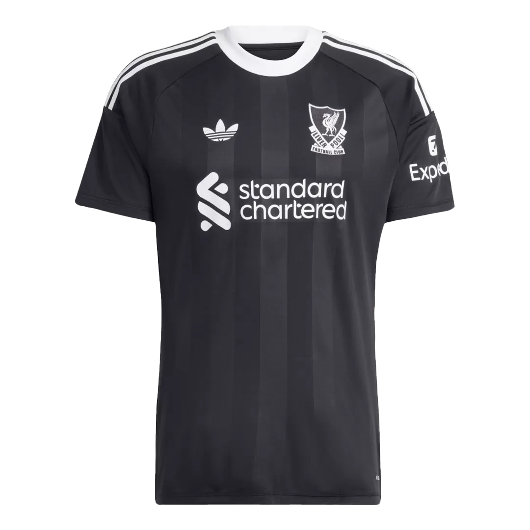 Liverpool Goalkeeper Soccer Jersey 2025/26 Black - Image 4