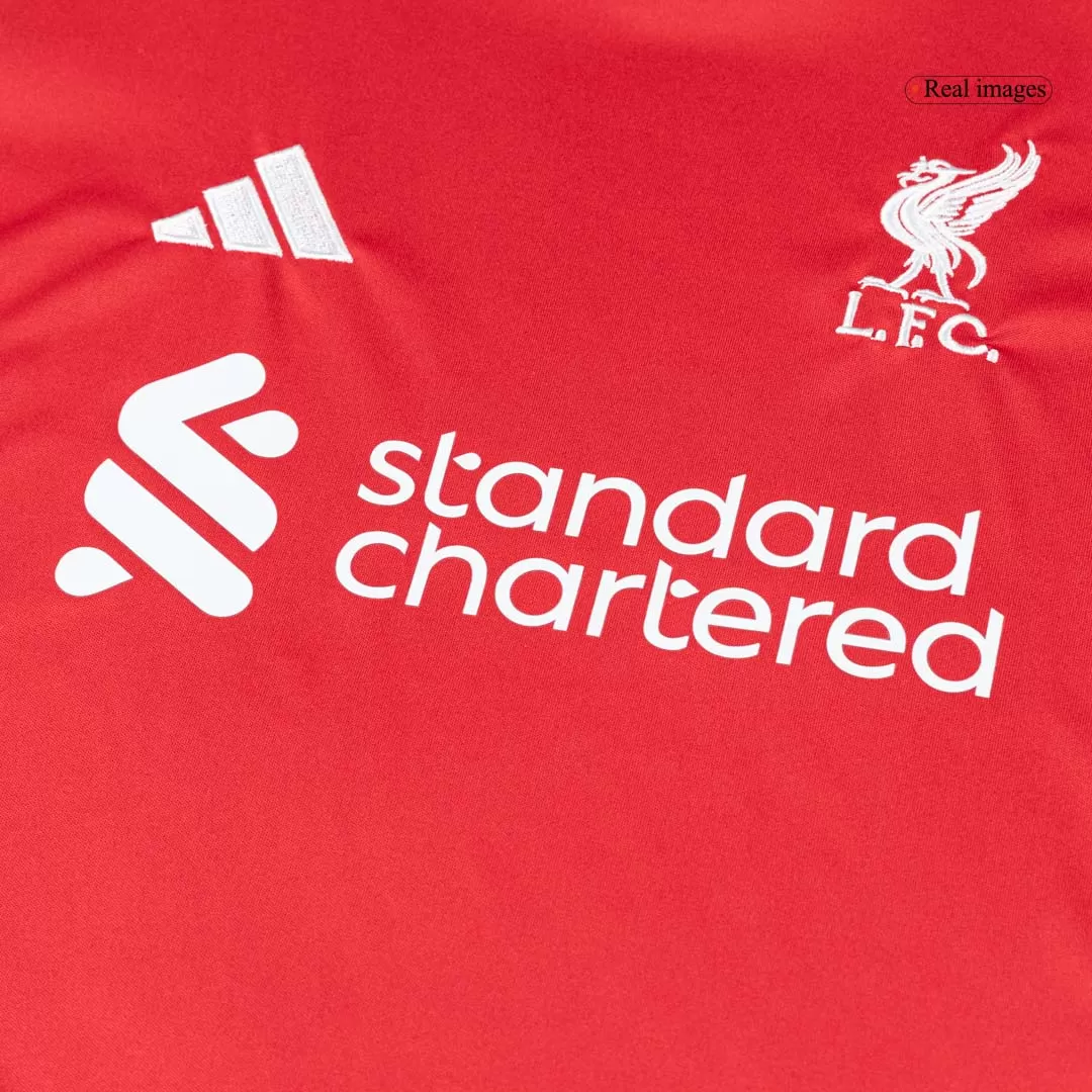 Liverpool Home Kids Soccer Jerseys Full Kit 2025/26 - Image 6