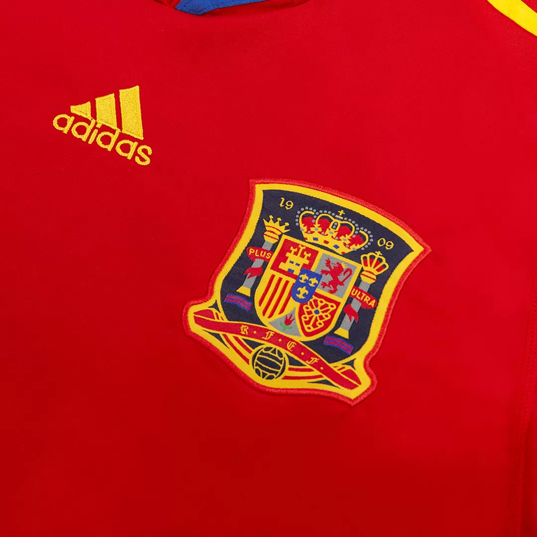 Vintage Soccer Jersey XAVI #8 Spain Home 2010 - Image 3