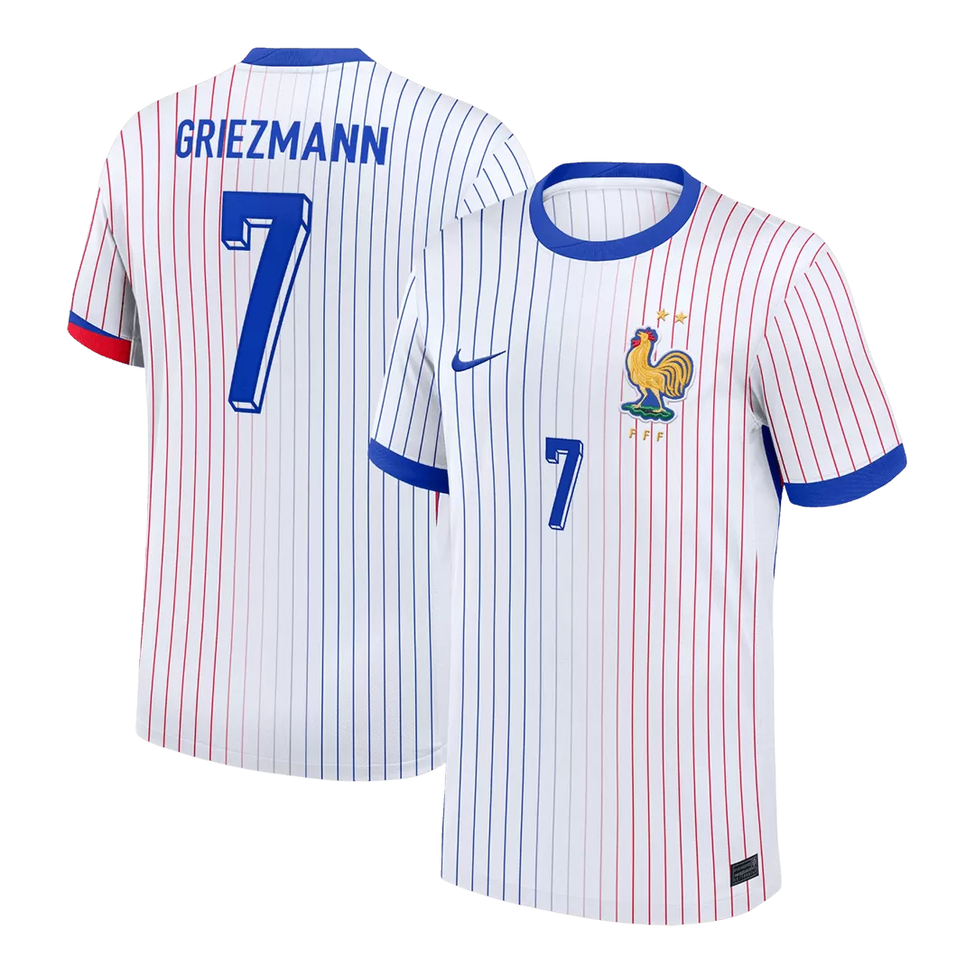 GRIEZMANN #7 France Away Soccer Jersey