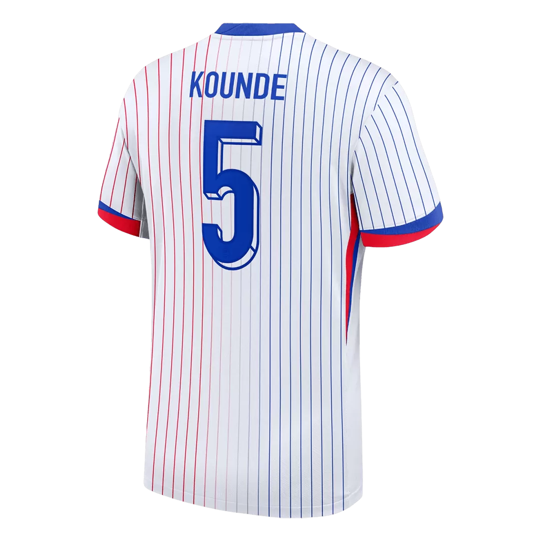 KOUNDE #5 France Away Soccer Jersey - Image 3