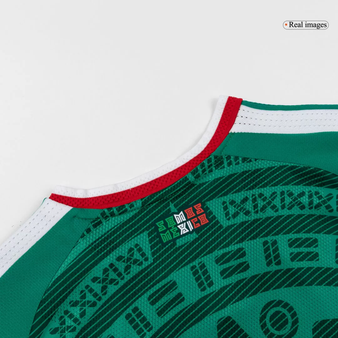 S.GIMENEZ #11 Mexico Home Player Version Jersey World Cup 2026 - Image 11