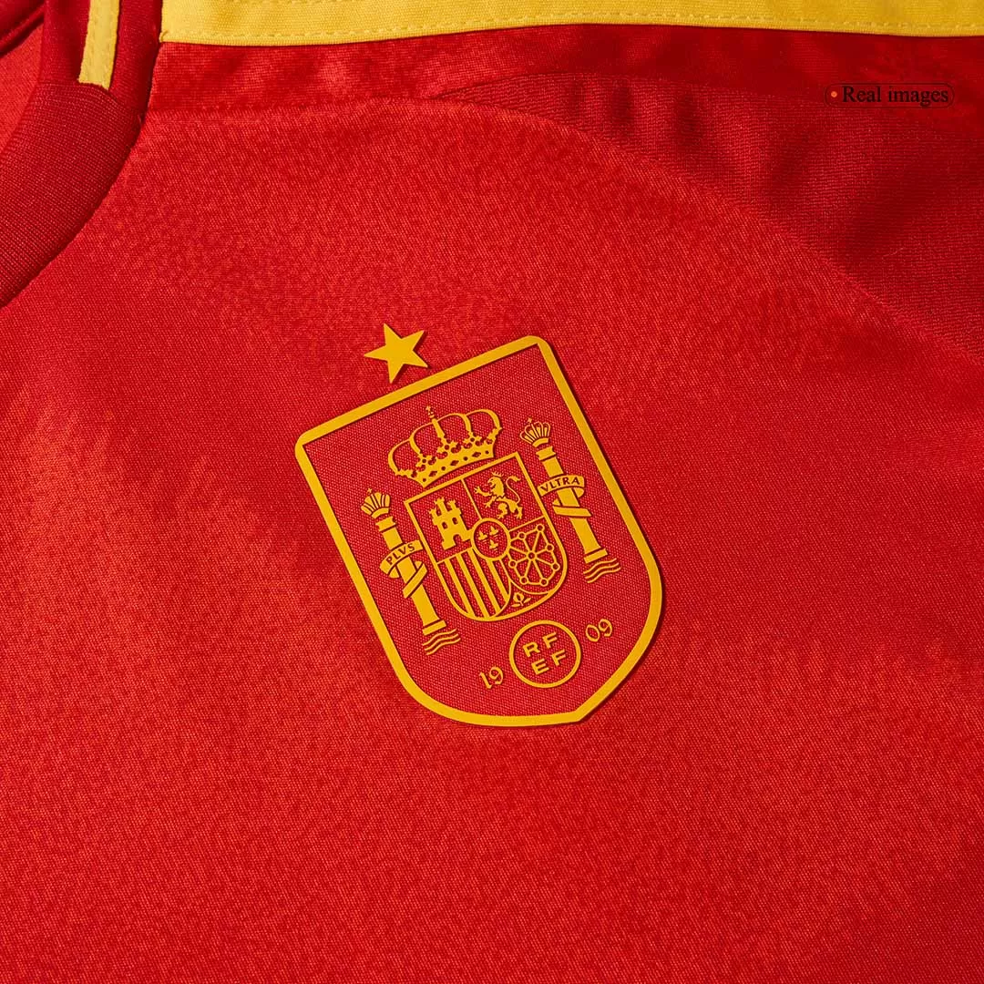 Spain Home Kids Soccer Jerseys Full Kit EURO - Image 9