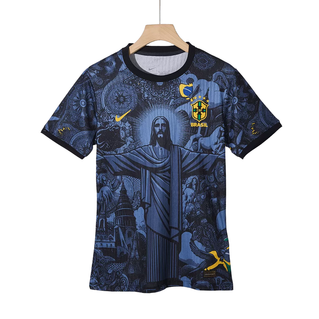 Brazil Jesus Special Authentic Soccer Jersey - Image 4