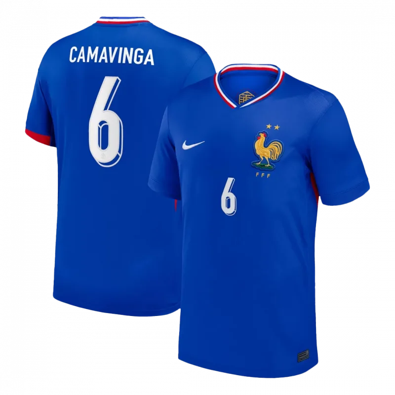 CAMAVINGA #6 France Home Soccer Jersey