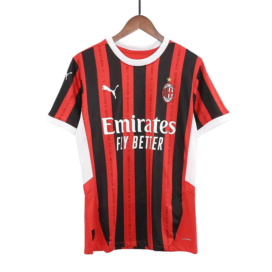 PULISIC #11 AC Milan Home Authentic Soccer Jersey - Image 5